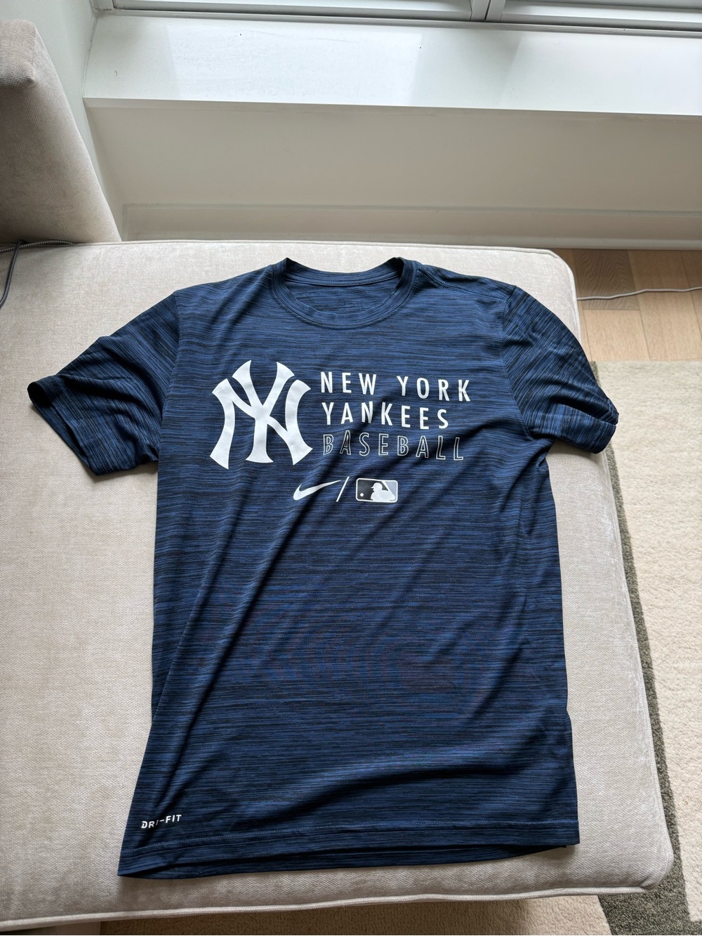 Nike Navy New York Yankees Dri-FIT Baseball Tee